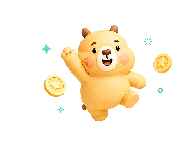 签到进度吉祥物图