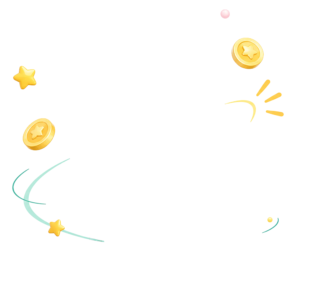 积分抽奖氛围装饰图